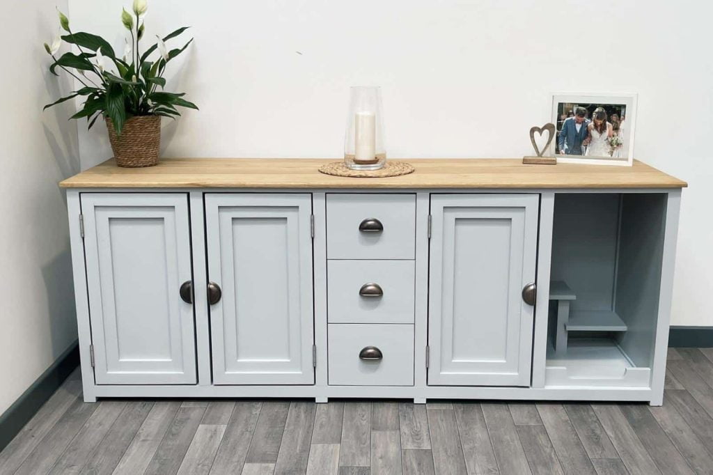 Pet furniture with cupboards
