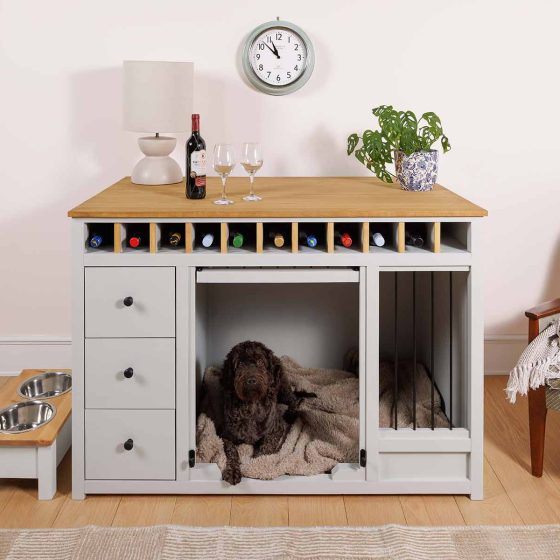 Thumbnail of http://Wine%20rack%20dog%20crate%20without%20a%20door