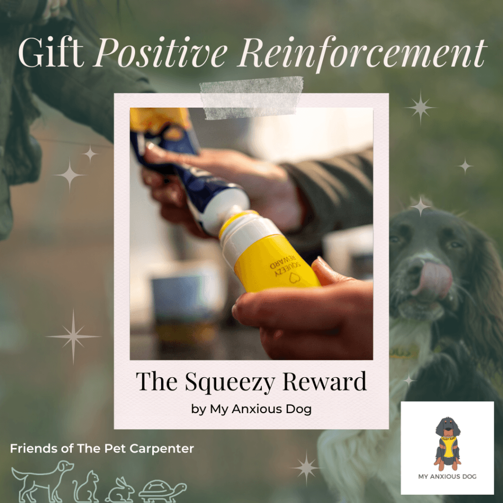 Christmas Gift The Squeezy Reward Dispenser by My Anxious Dog