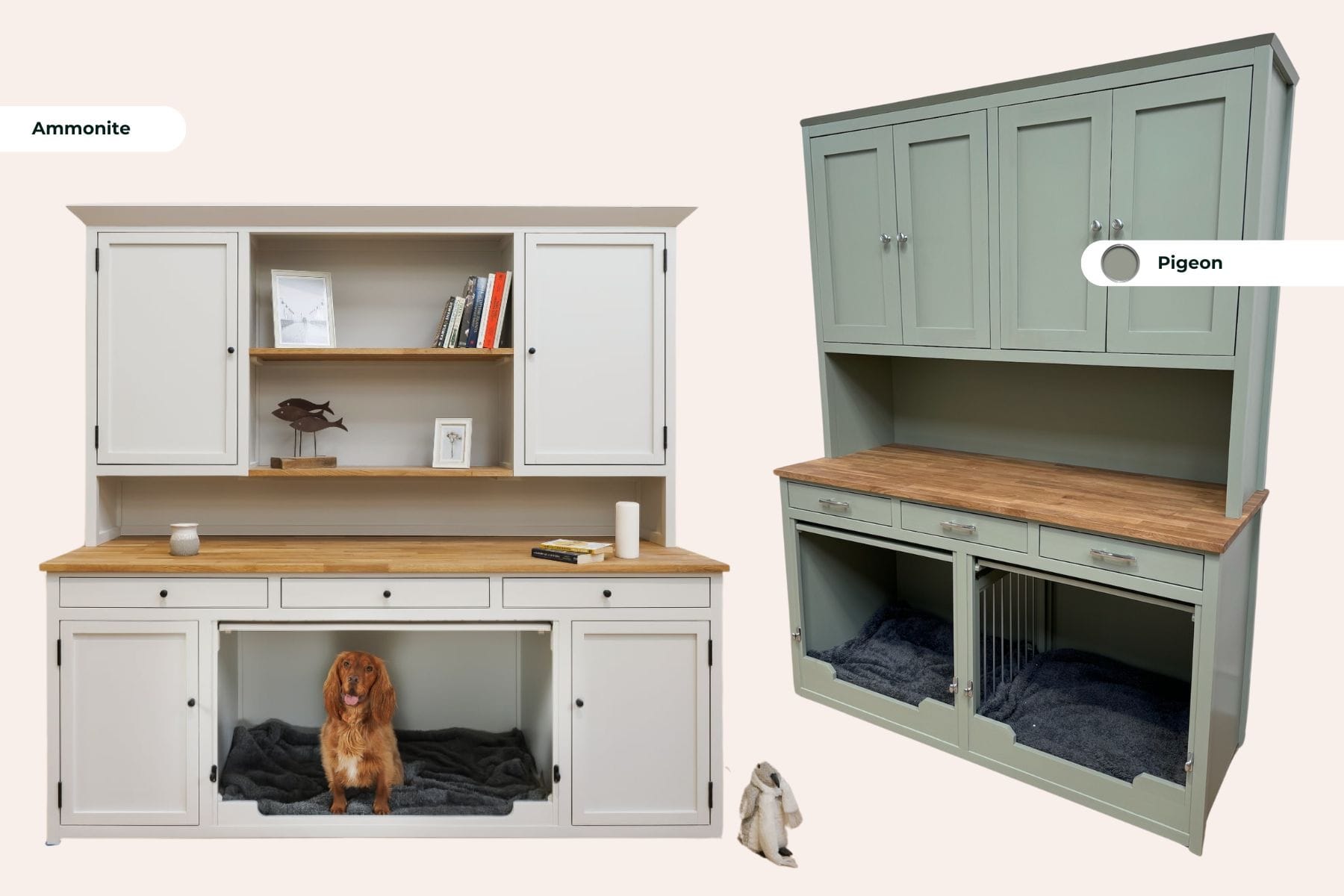 Vertical innovation in pet furniture - dresser furniture