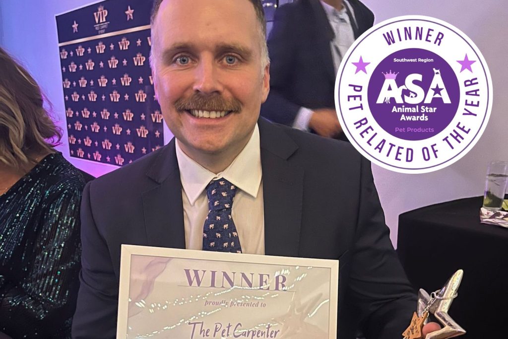 The Pet Carpenter wins Best Pet Related Business of the Year 2025 at the Animal Star Awards