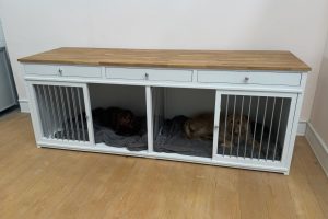 XL Double Dog Bedroom with Drawers